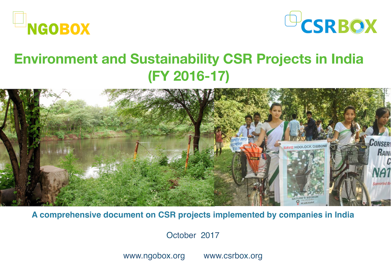 Environment CSR Projects in India (FY 2016-17)
